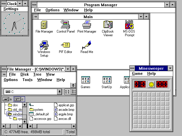 Quelle: https://en.wikipedia.org/wiki/File:Windows_3.11_workspace.png